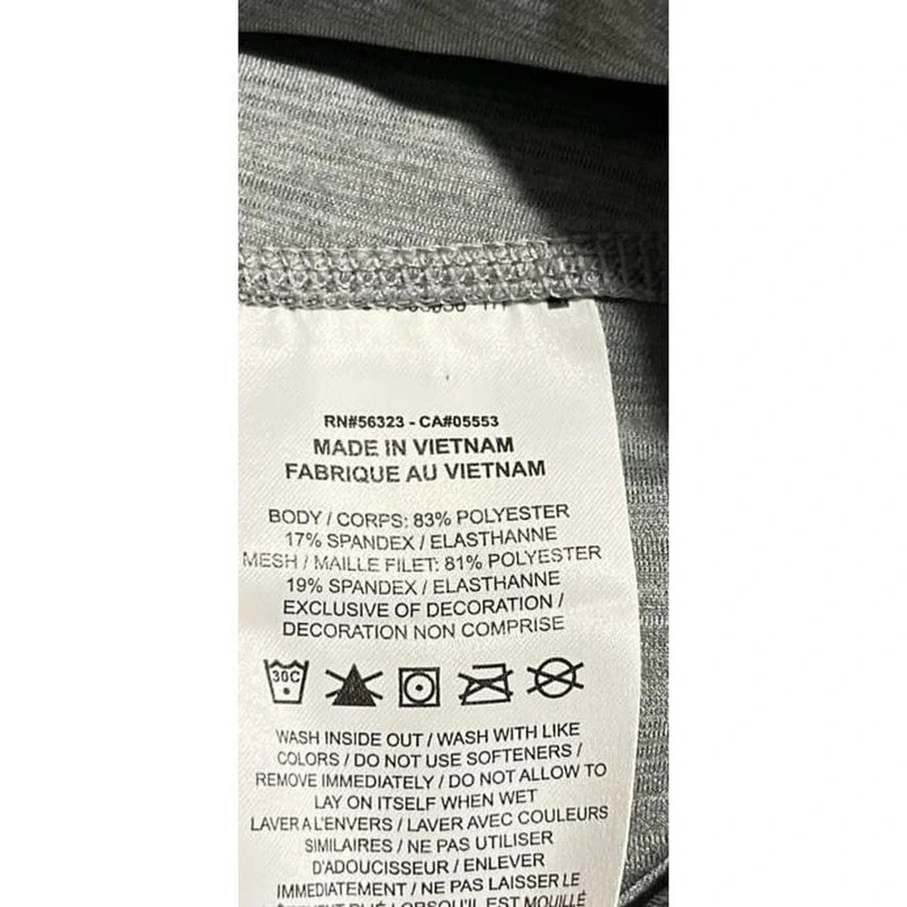 Womens Nike Dri Fit Athletic Yoga Workout Training Sheer Leggings